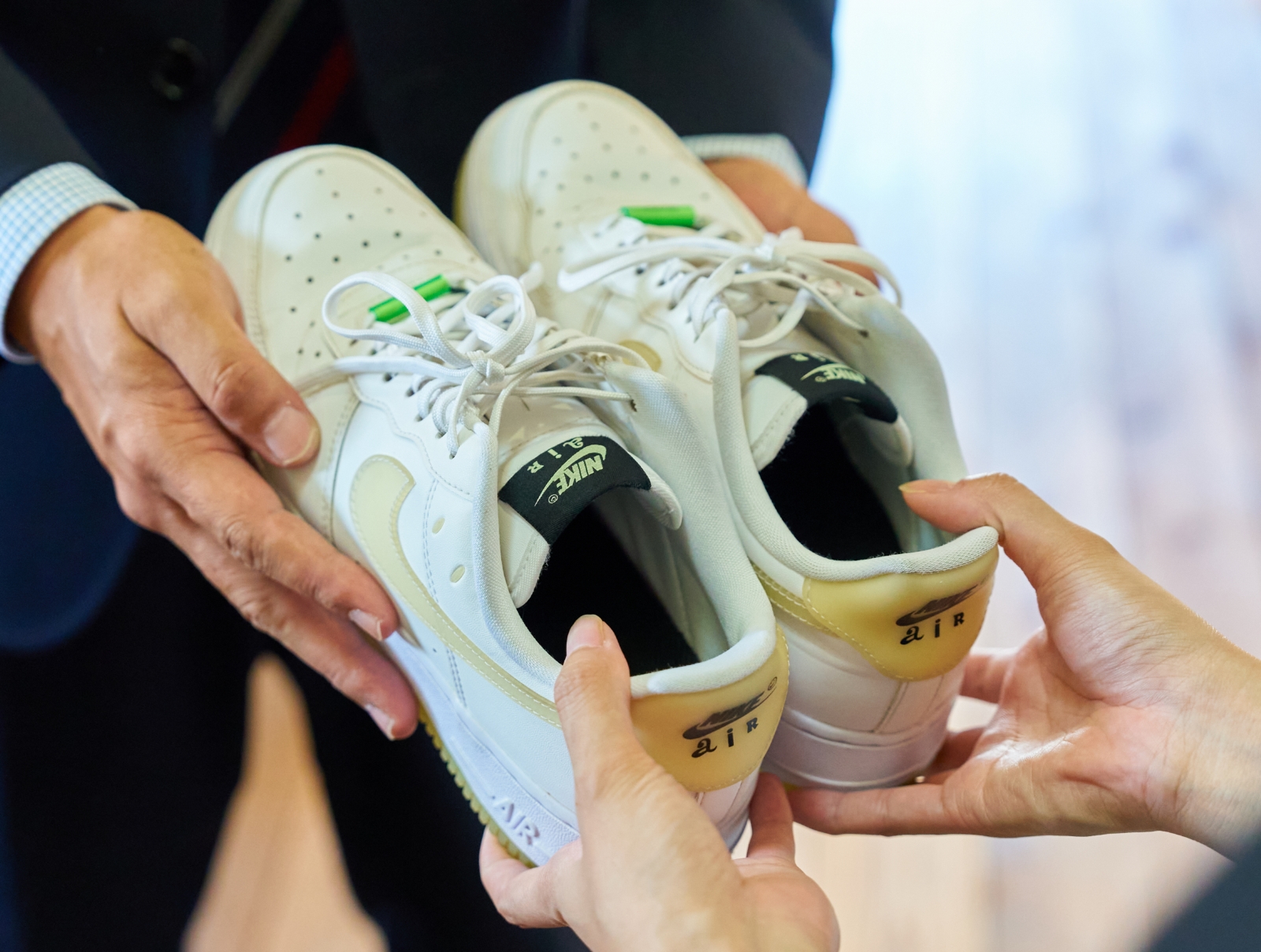 ご家族分の靴のプレゼント